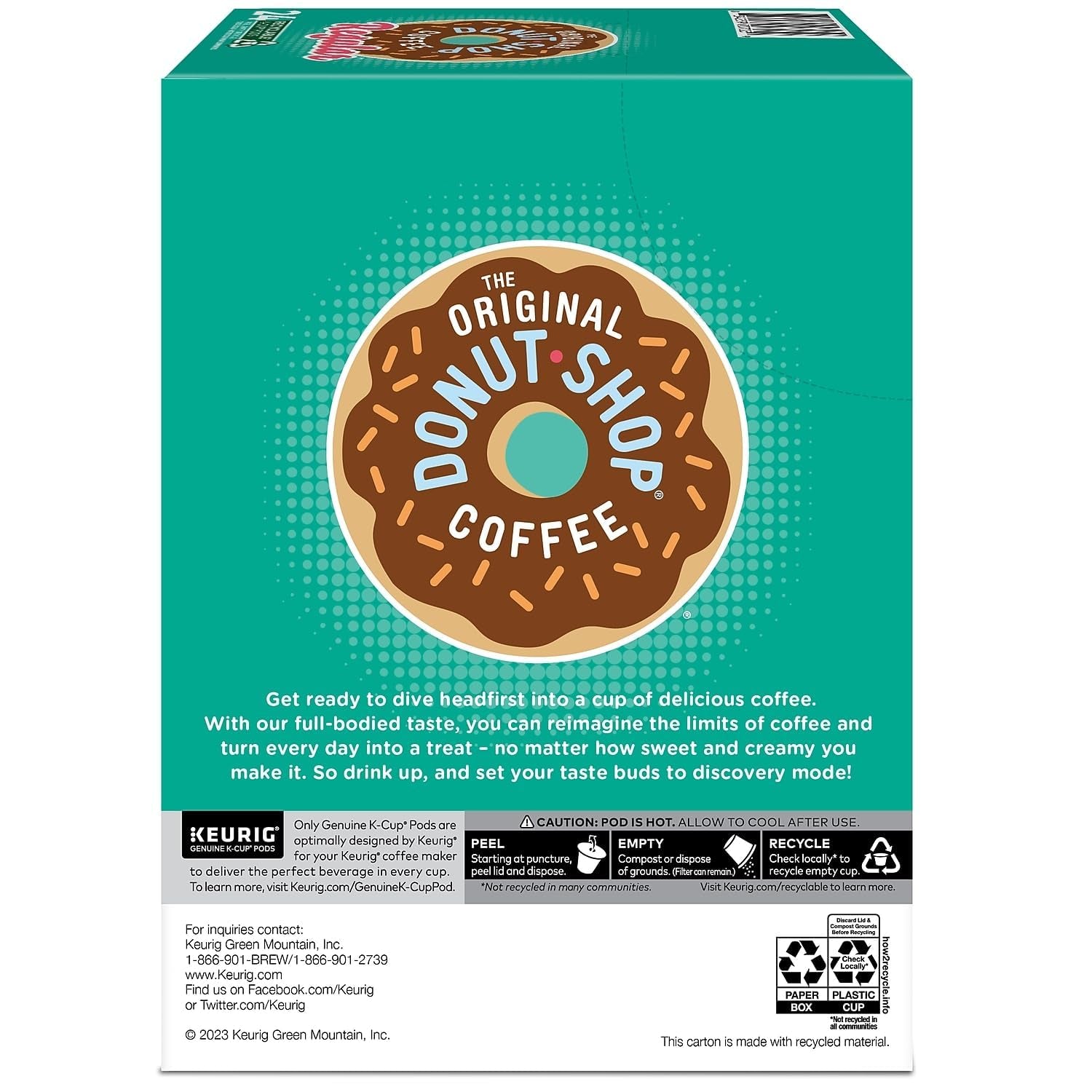 Regular Keurig Single-Serve K-Cup Pods, Medium Roast Coffee, 96 Count