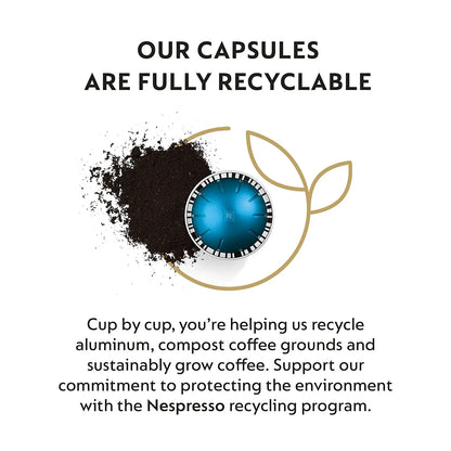 Capsules Vertuo, Variety Pack, Medium and Dark Roast Coffee, 30 Count Coffee Pods, Brews 7.8 Oz.