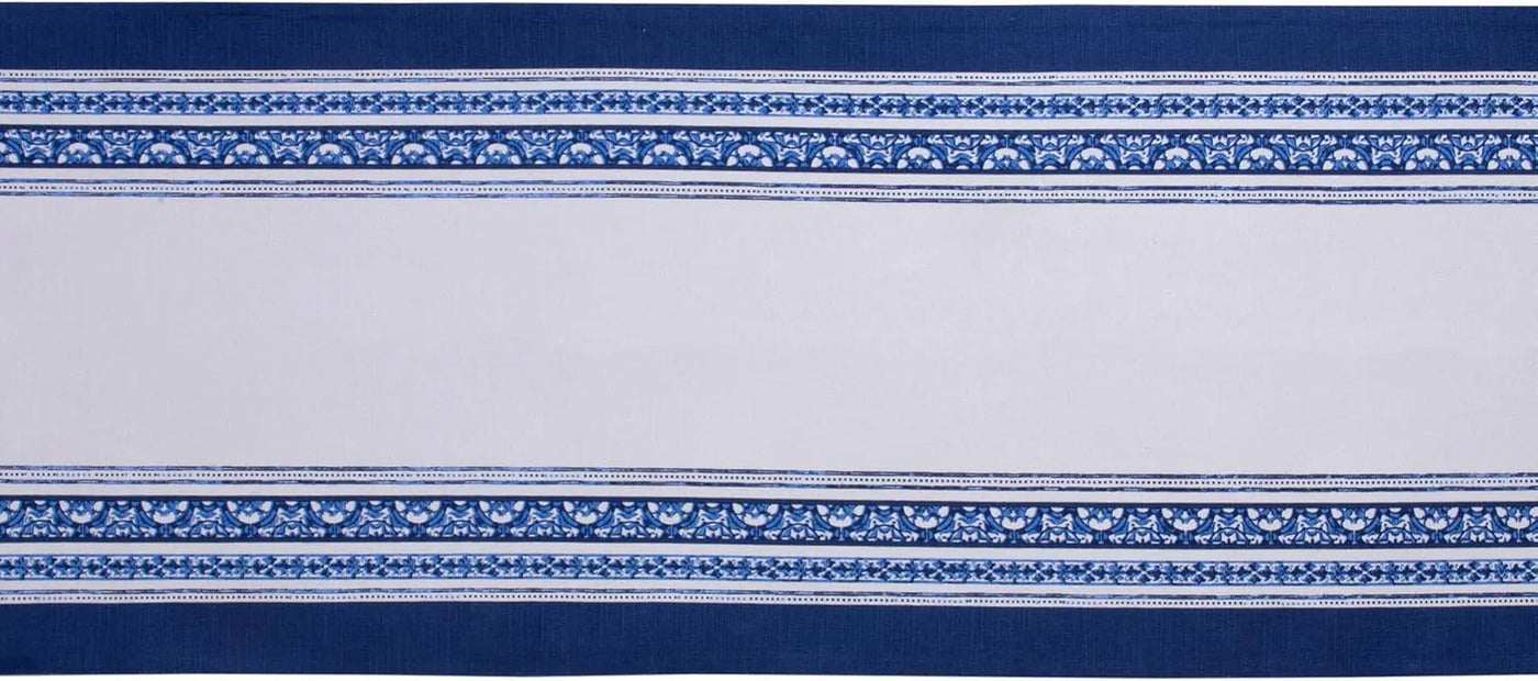 Table Top Décor Collection Spring & Summer Table Runner, 14X72, Porto Stripe Print