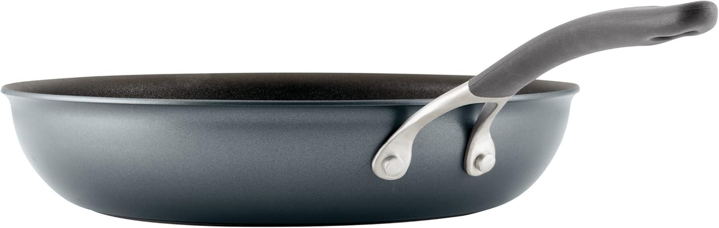 A1 Series with Scratchdefense Technology Nonstick Induction Frying Pan/Skillet, 12 Inch, Graphite