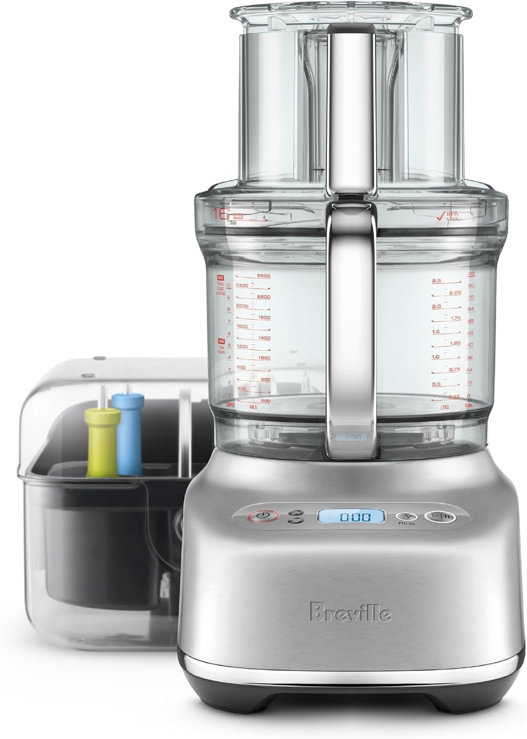 BFP810 Sous Chef 16 Cup Food Processor, Large, Brushed Stainless Steel