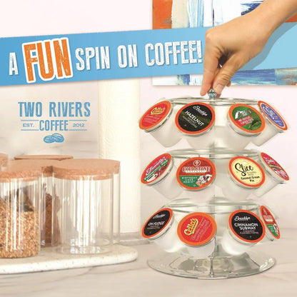 Flavored Coffee Pods Compatible with Keurig K Cup Brewers, Assorted Variety Pack Flavored Coffee, 40 Count