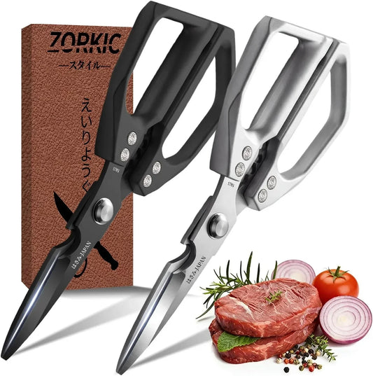 Kitchen Shears 2 Piece Heavy Duty Poultry Scissors Set