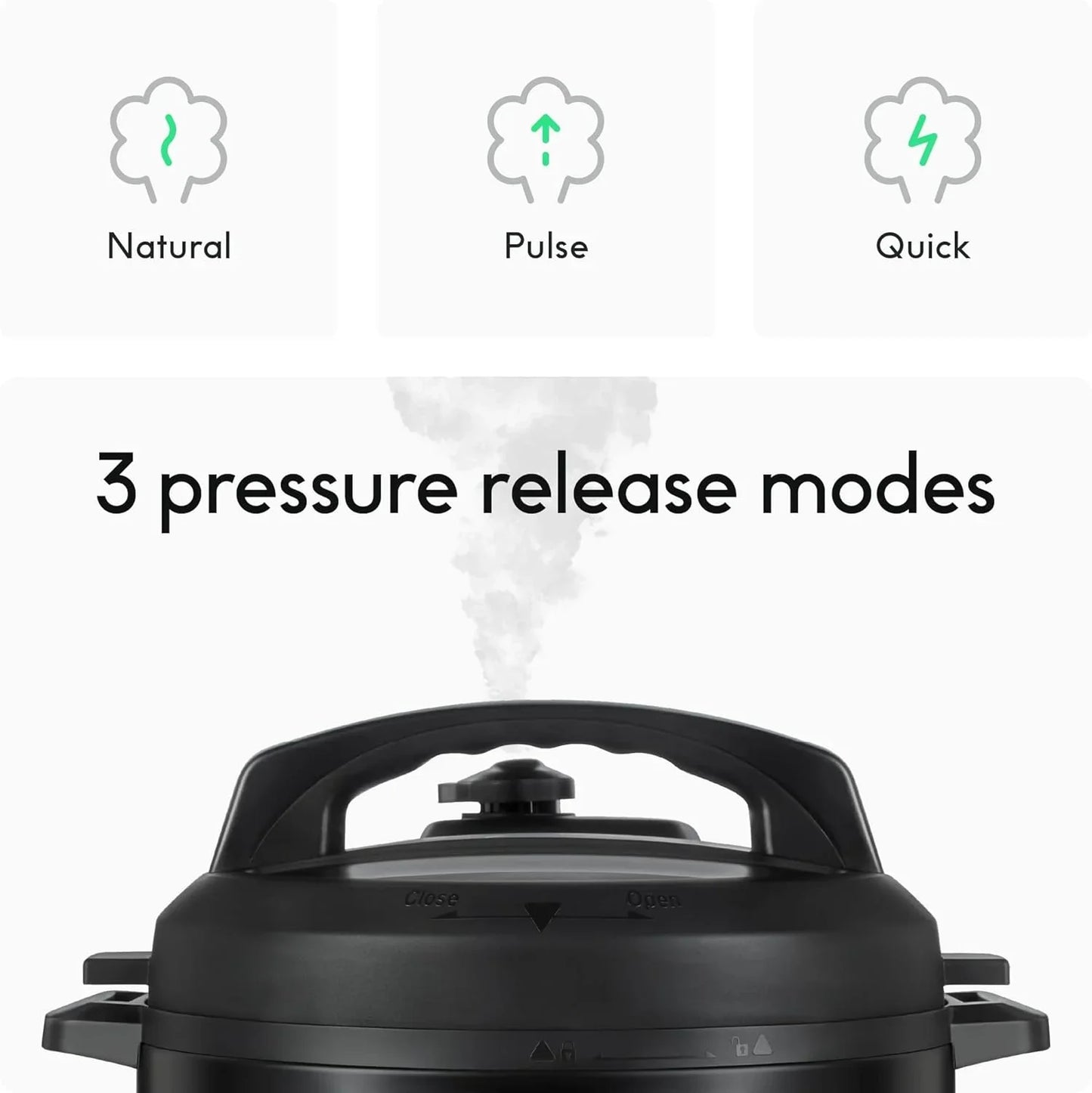 Smart Pressure Cooker with Wifi and Built-In Scale - Easy-To-Use 10-In-1 Multicooker with 500+ Guided Recipes - Rice Cooker, Slow Cooker, Instant Meals for Foodies - 6 Quart - Family Size