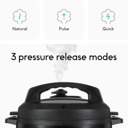 Smart Pressure Cooker with Wifi and Built-In Scale - Easy-To-Use 10-In-1 Multicooker with 500+ Guided Recipes - Rice Cooker, Slow Cooker, Instant Meals for Foodies - 6 Quart - Family Size