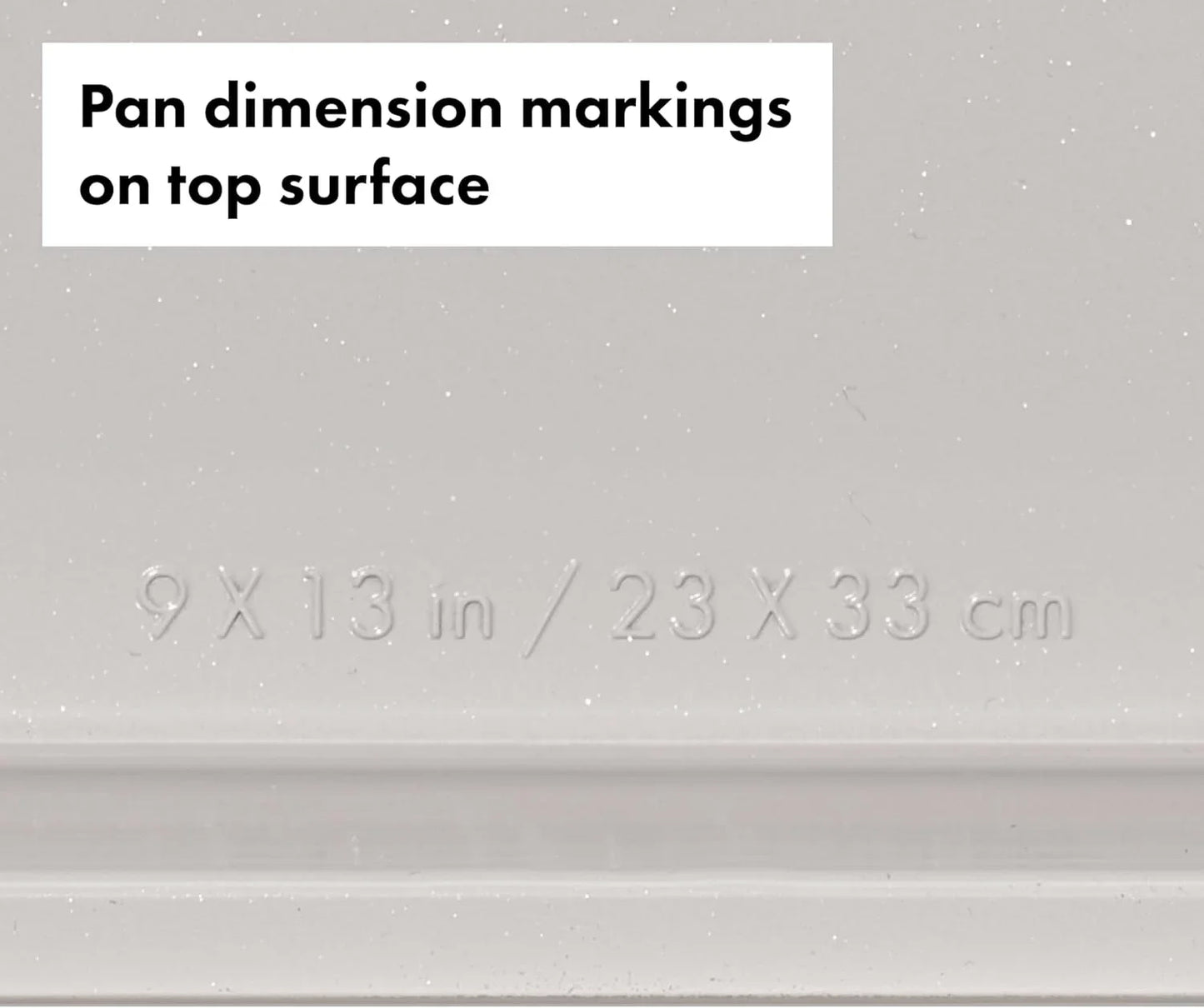 Good Grips Non-Stick Pro Ceramic Coated Metal Bakeware 9” X 13” Cake Pan – Biscuit