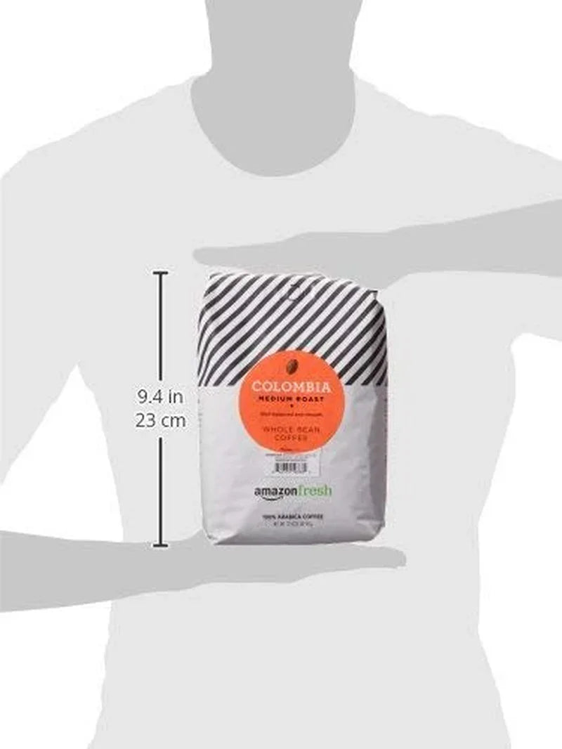 , Colombia Whole Bean Coffee Medium Roast, 32 Oz
