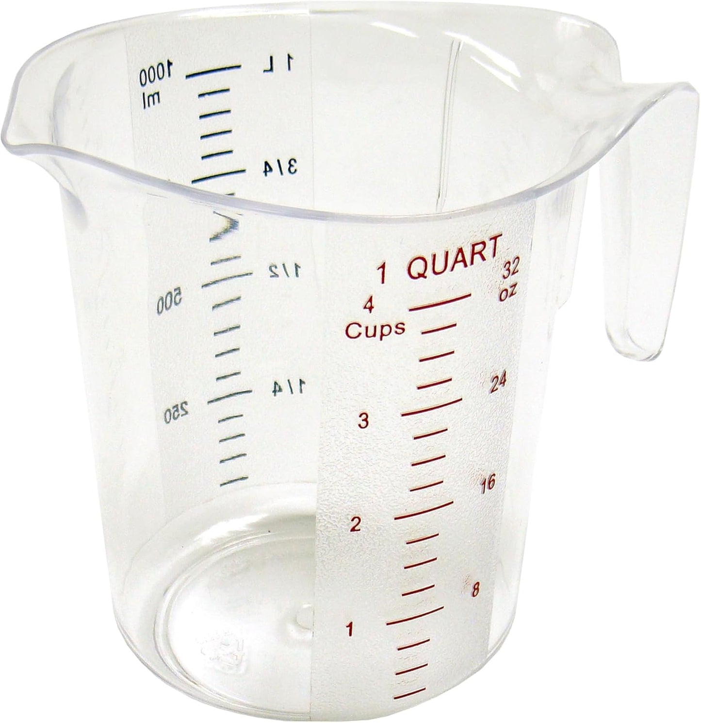 FBA_ Measuring Cup, Polycarbonate, 1-Quart, Clear