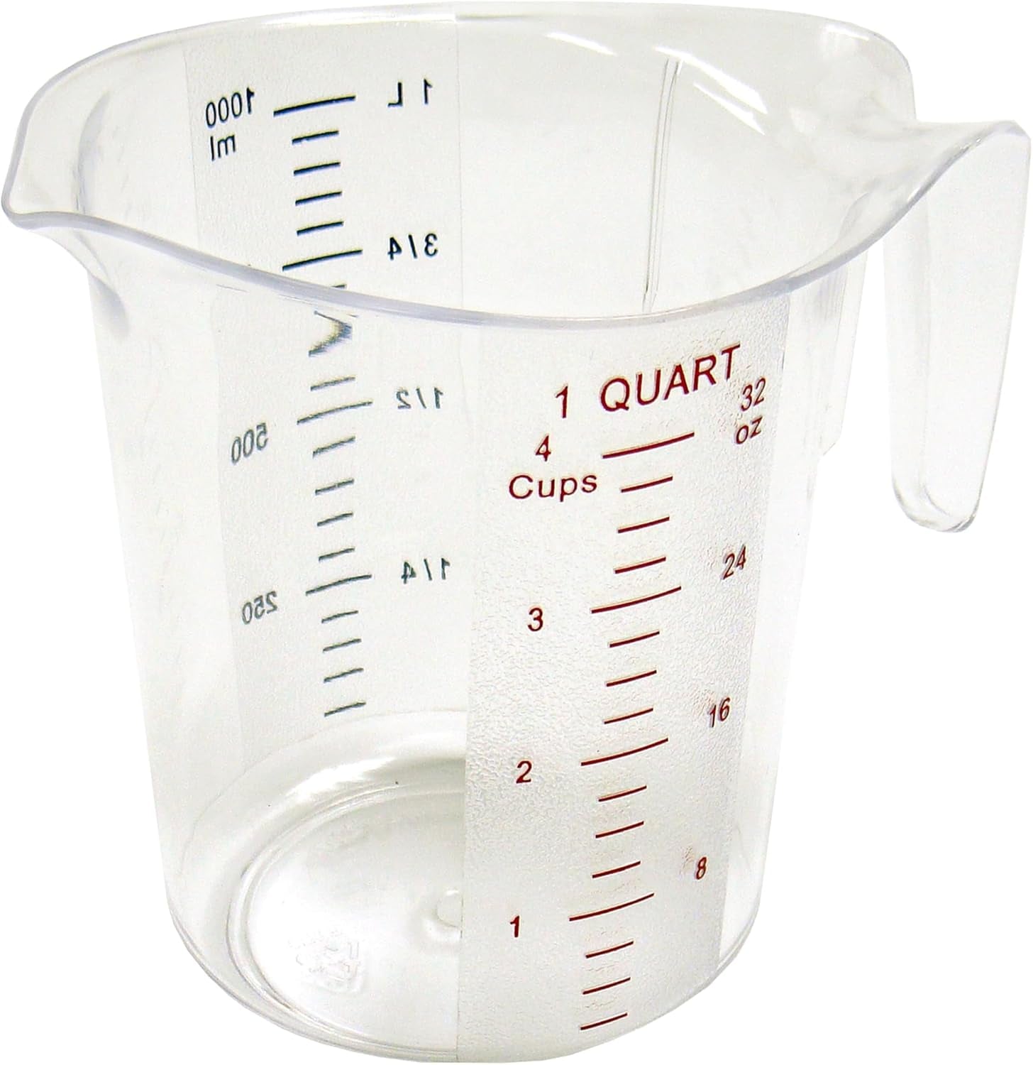 FBA_ Measuring Cup, Polycarbonate, 1-Quart, Clear