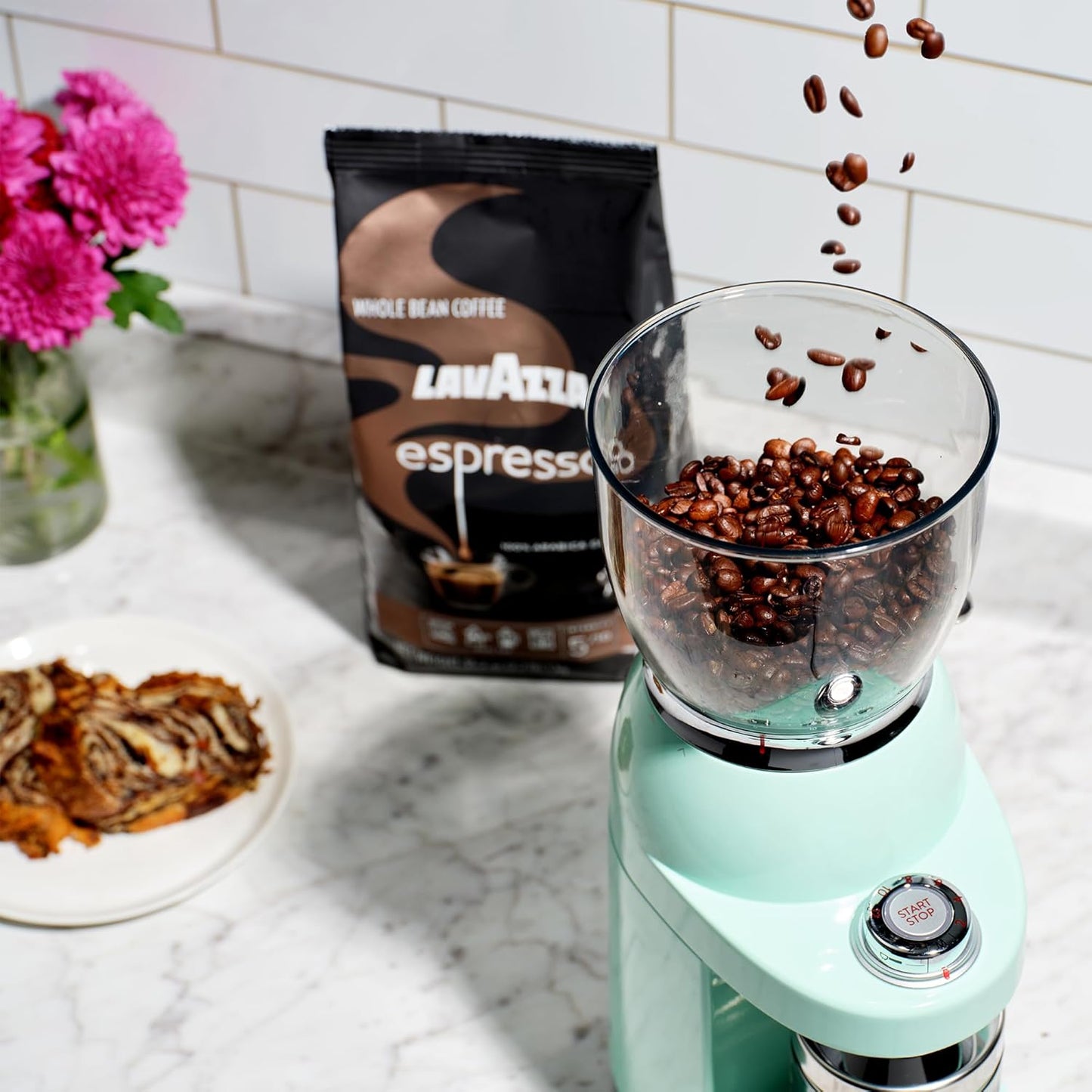 Espresso Whole Bean Coffee, Medium Roast, 100% Arabica, 2.2 Lb Bag