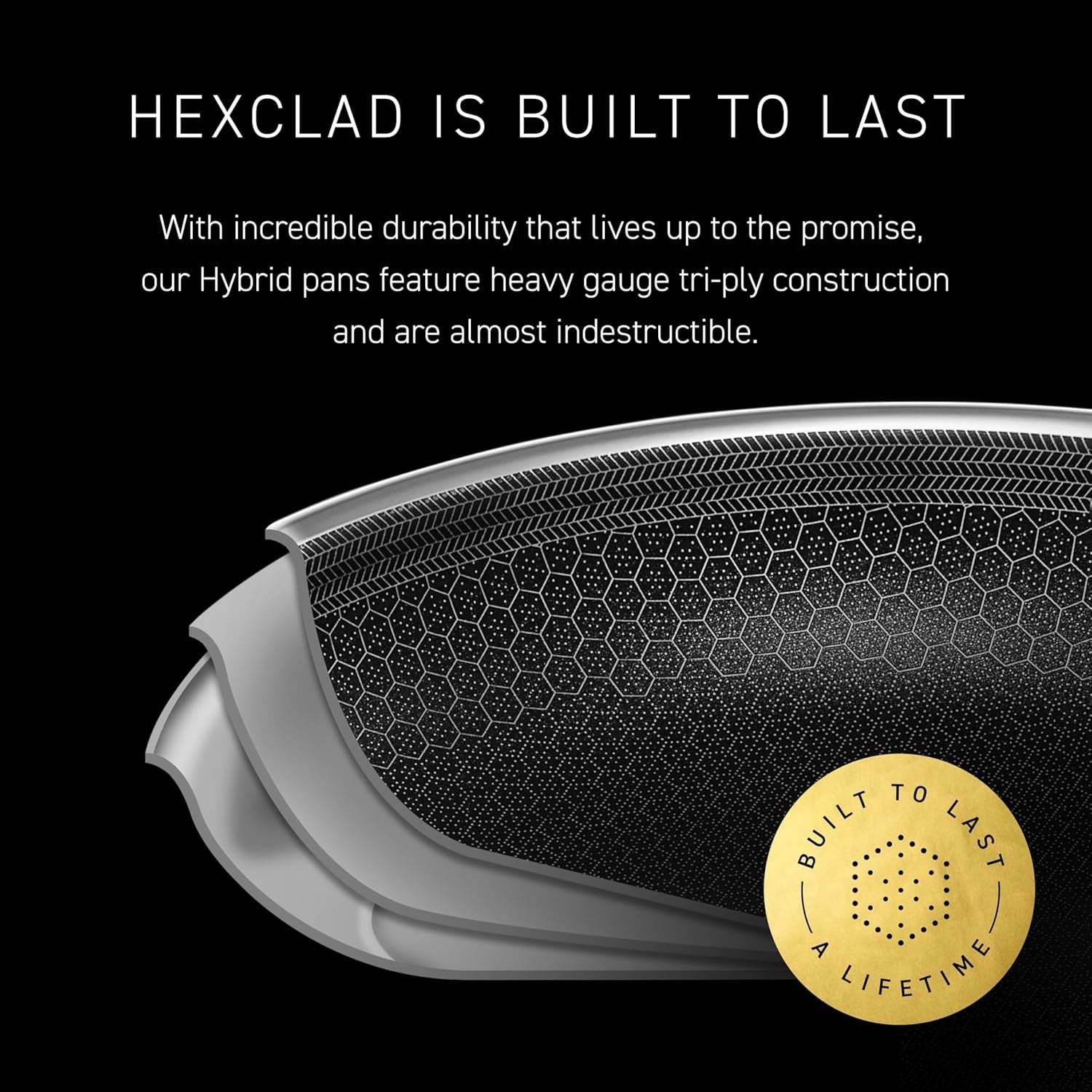 Hybrid Nonstick 12-Quart Stockpot with Tempered Glass Lid, Stay-Cool Handles, Dishwasher-Friendly, Oven-Safe up to 900°F, Induction Ready, Compatible with All Cooktops