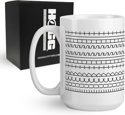 Hidden Message Coffee Mug, 15 Oz Ceramic Funny Coffee Cup, Hidden Message Mug, F This S Cup, Birthday Gag Gifts for Women, Adult White Elephant Gifts, Novelty Items for Adults