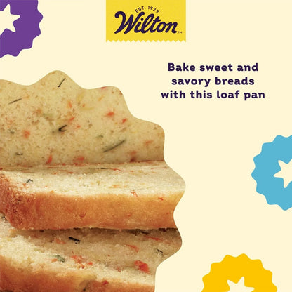 Platinum Non-Stick 9 X 5 in Loaf Pan, Stainless Steel Bakeware, Made without PFAS, Packaging May Vary