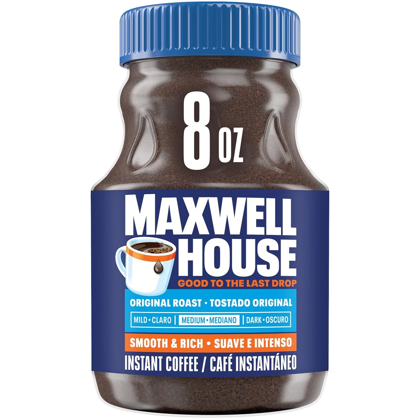 Original Roast Instant Coffee, 8 Oz Jar