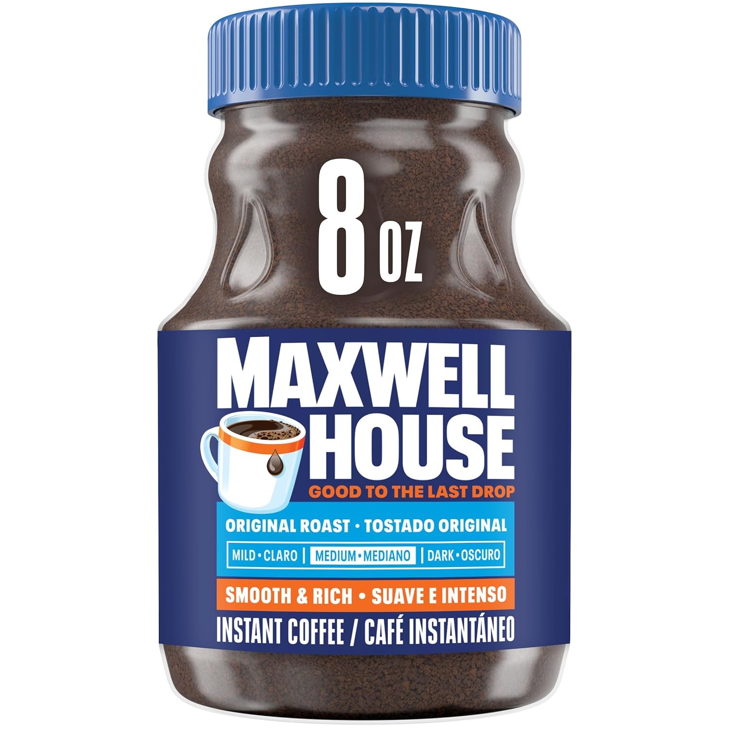 Original Roast Instant Coffee, 8 Oz Jar