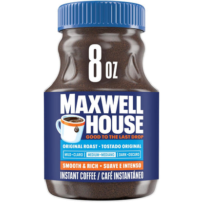 Original Roast Instant Coffee, 8 Oz Jar