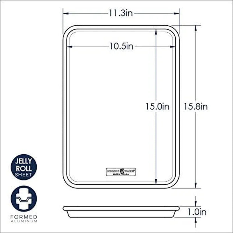 Natural Jelly Roll Pan