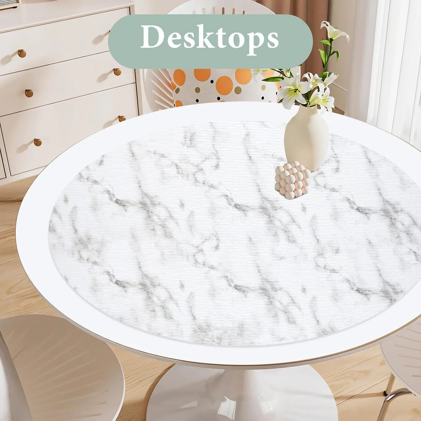 2-Layer Drawer and Shelf Liner for Kitchen Cabinet: 12 in X 20 Ft Non Slip Waterproof Shelf Paper Non Adhesive Refrigerator Liners White Marble Easy Liners for Bathroom with Knife Tape Measure