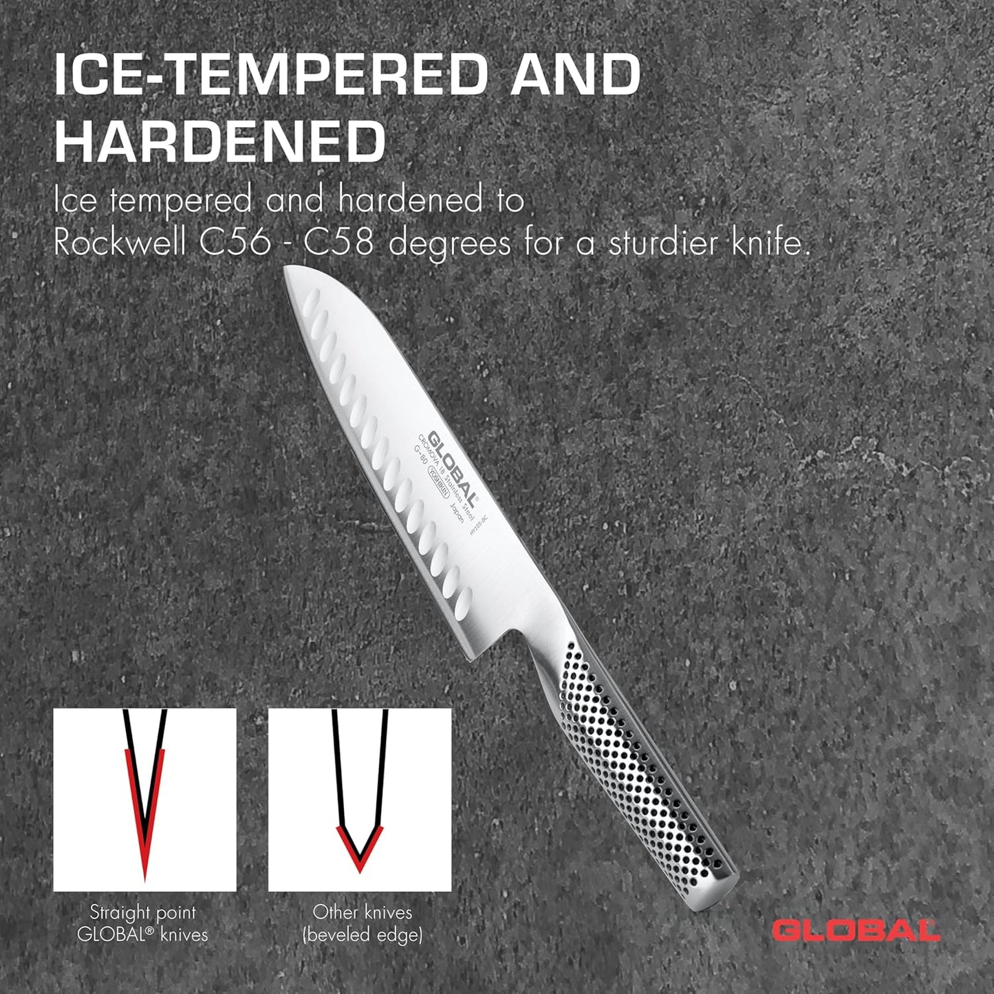 7" Hollow Ground Santoku Knife