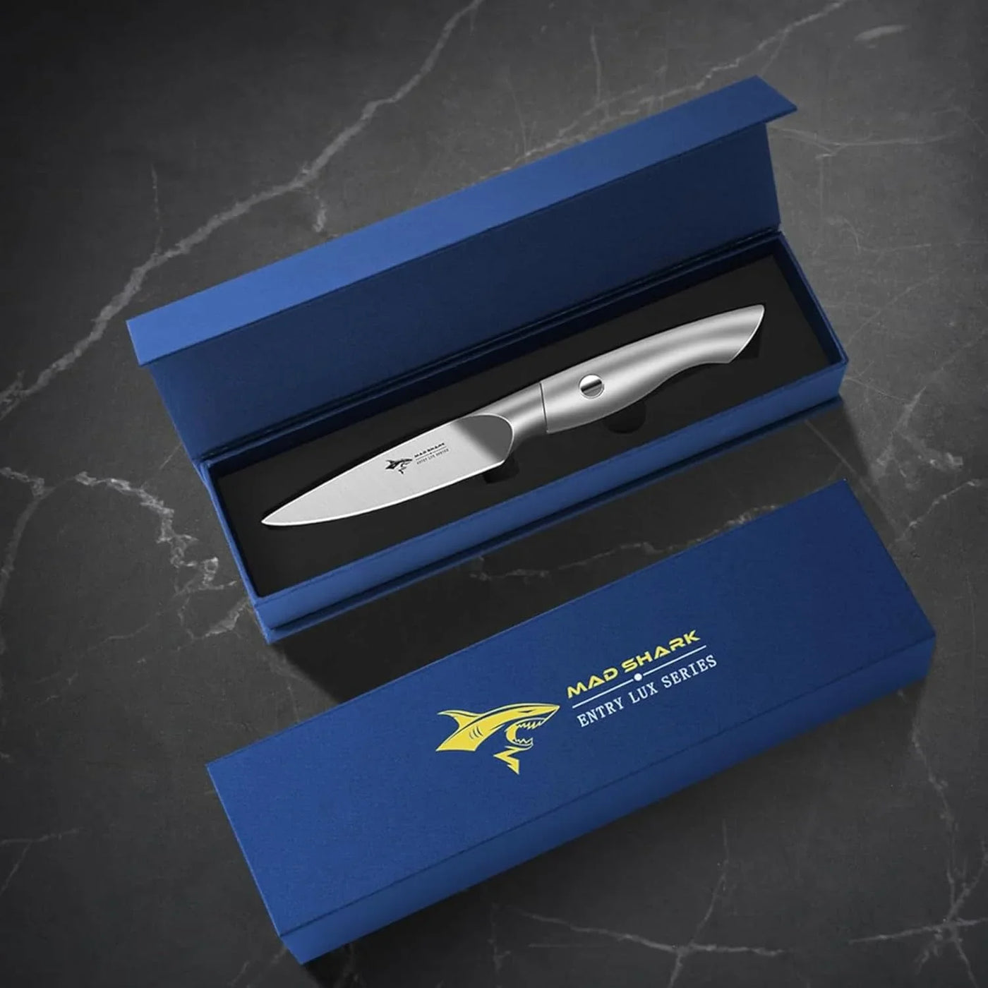 Paring Knife 3.5 Inch Paring Knives, Small Kitchen Knife, Ultra Sharp German Stainless Steel Vegetable Knives, Ergonomic Handle Design, Unique Gift for Men/Women