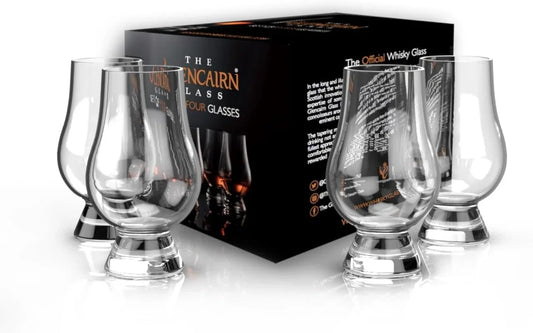 Whiskey Glass, Set of 4 in 4 Pack Gift Carton