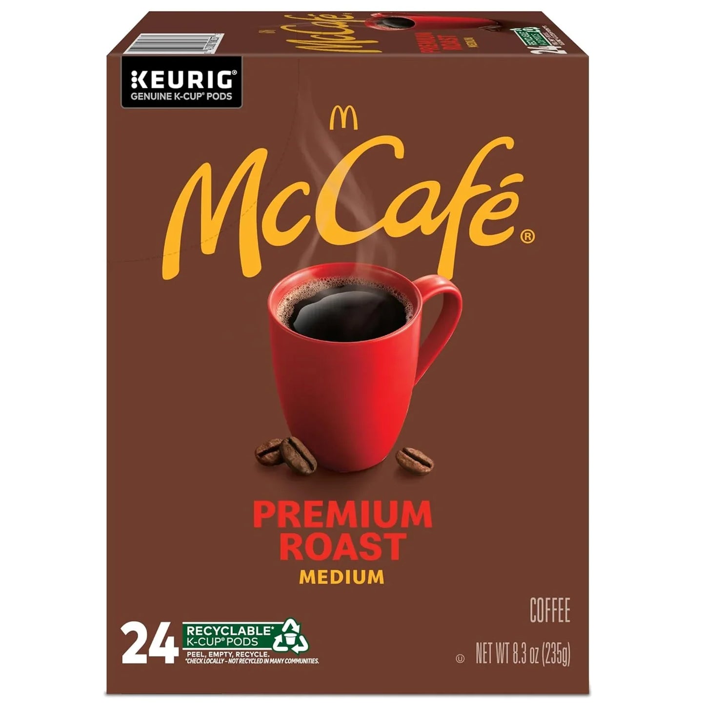 Premium Roast Coffee, Keurig Single Serve K-Cup Pods, Medium Roast, 96 Count