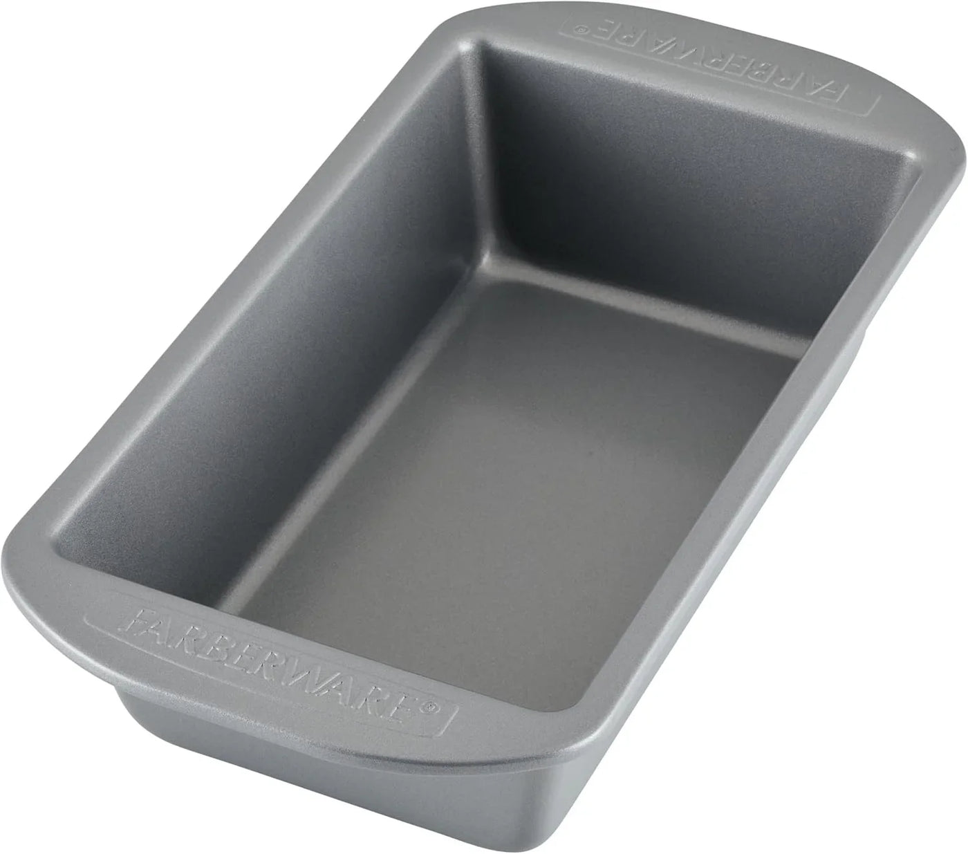 Bakeware Meatloaf/Nonstick Baking Loaf Pan Set, Two 9-Inch X 5-Inch, Gray