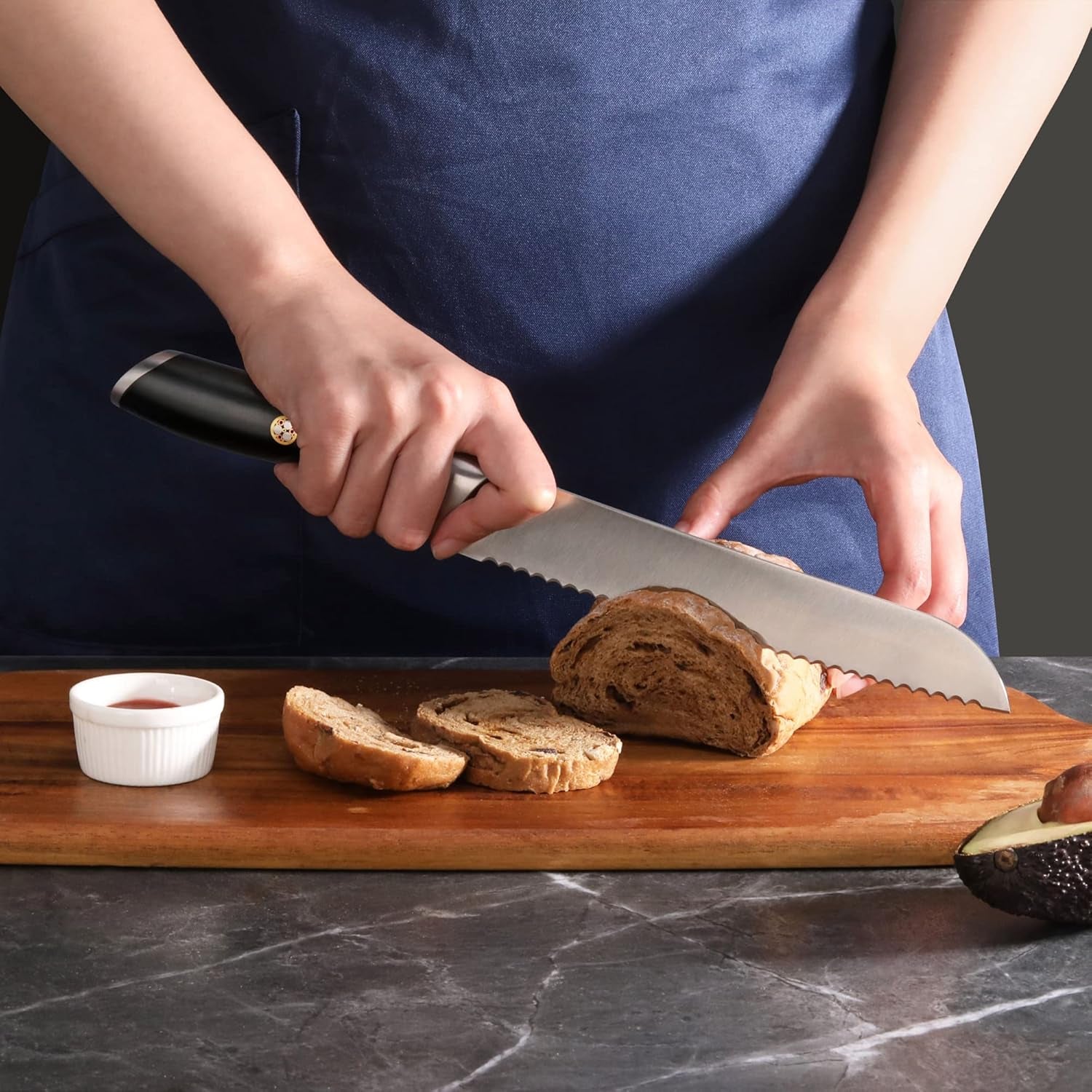 L Series 8-Inch Bread Knife, German Steel Forged, 1027365