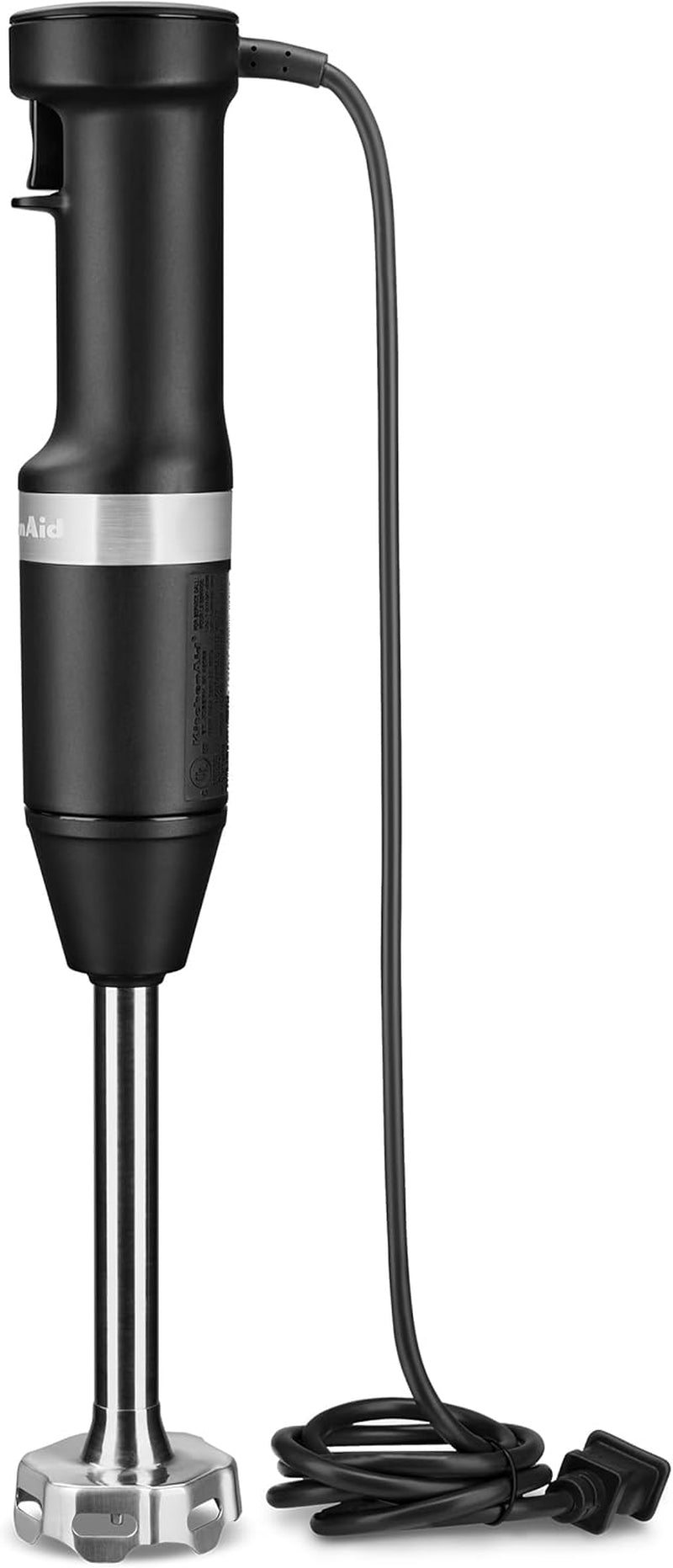 Variable Speed Corded Hand Blender with Accessories, Black Matte, KHBV83BM