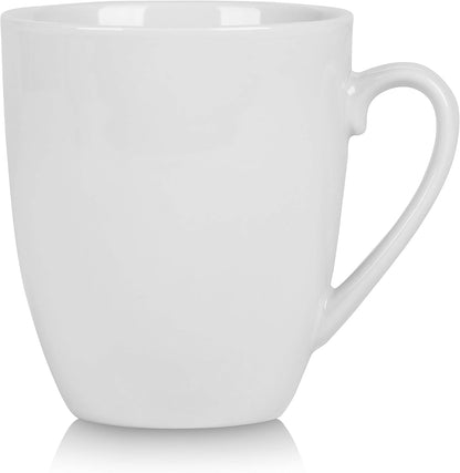 Simply White 12 Oz Mug, Set of 6