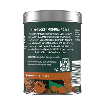 Premium Instant Coffee, Medium Roast Coffee, Arabica Beans, Three 3.17 Oz Tins