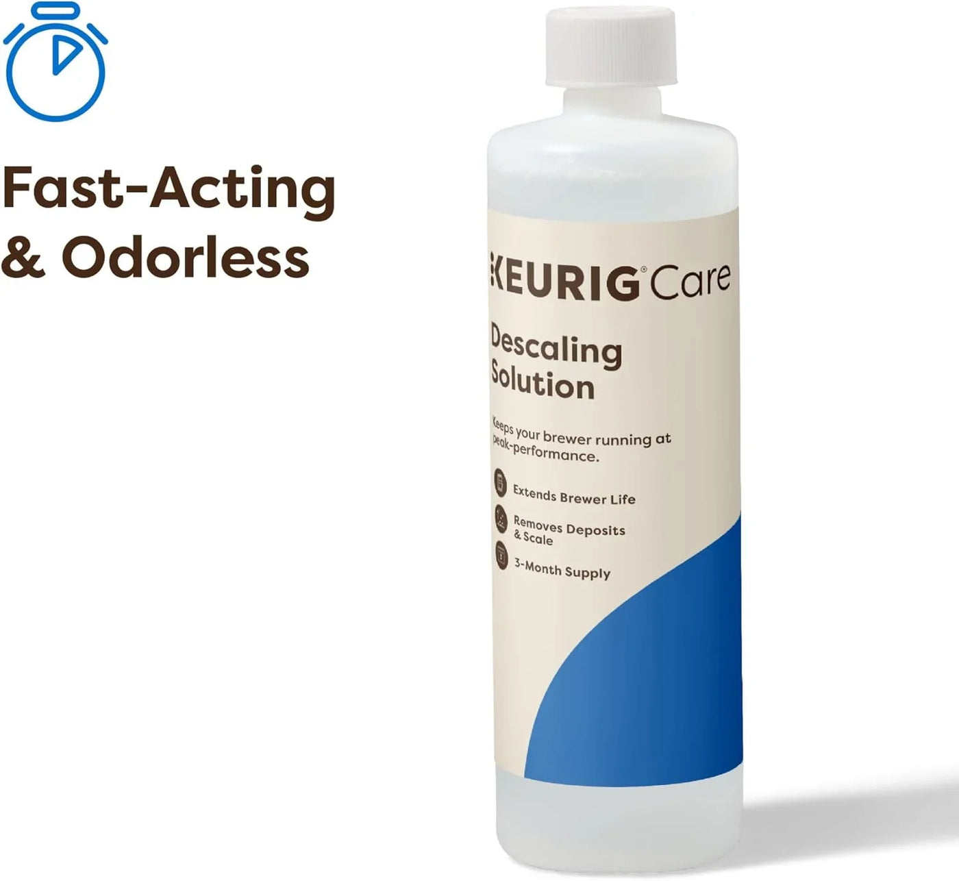 Brewer Cleanse Kit for Brewer Descaling and Maintenanceincludes Descaling Solution & Rinse Pods, Compatible with  Classic/1.0 & 2.0 K-Cup Pod Coffee Makers, 5 Count