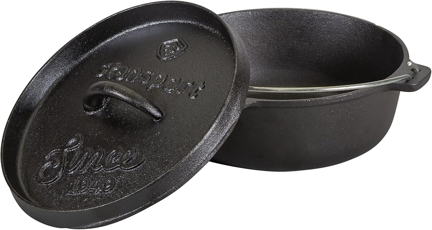 Pre-Seasoned Cast Iron Dutch Oven