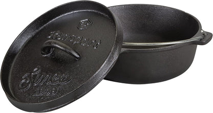 Pre-Seasoned Cast Iron Dutch Oven