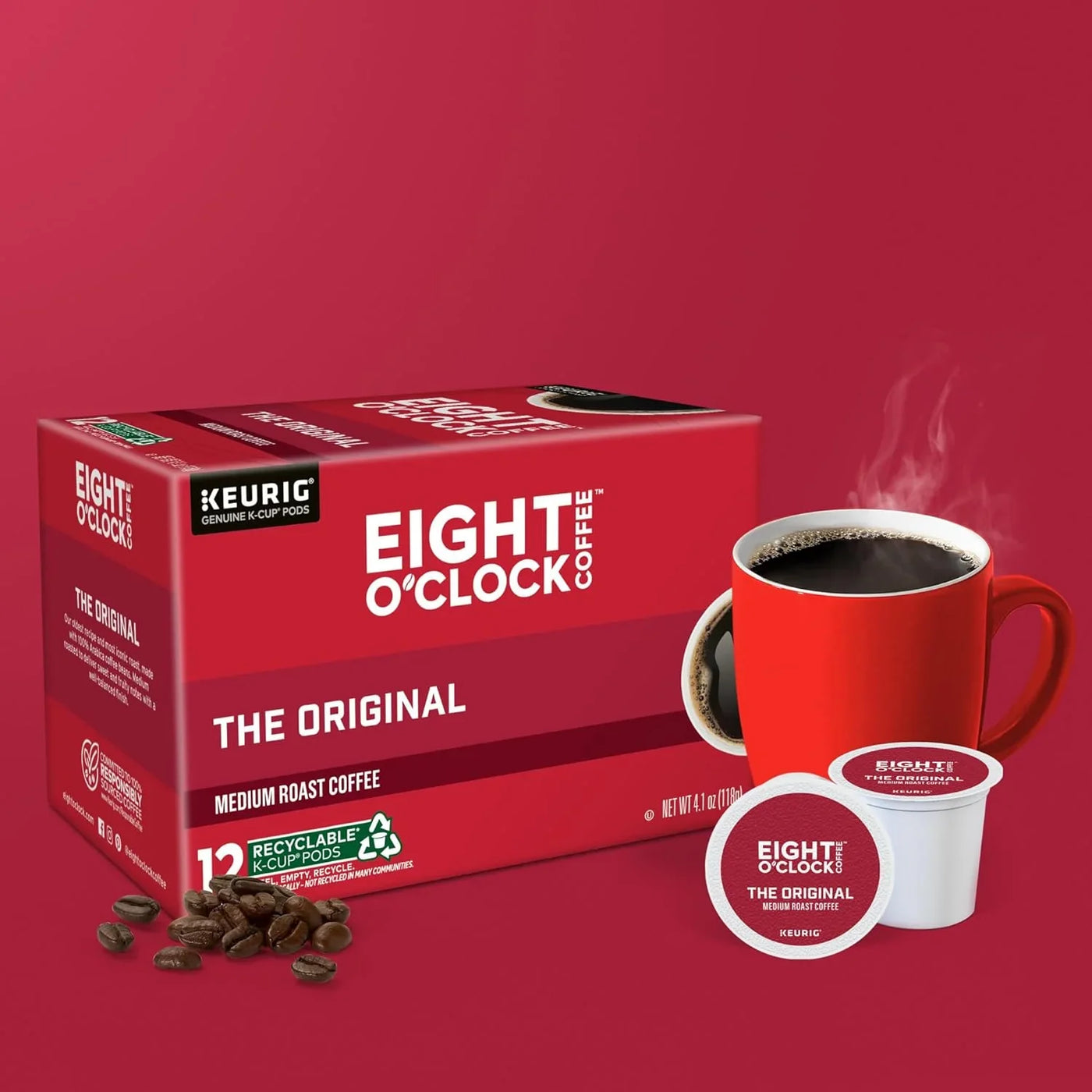 the Original, Single-Serve  K-Cup Pods, Medium Roast Coffee Pods, 72 Count