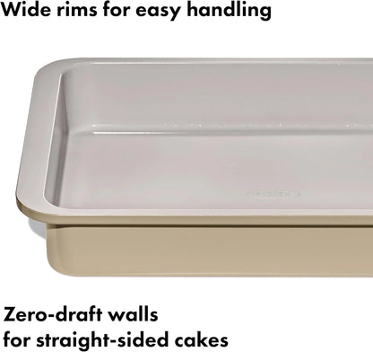 Good Grips Non-Stick Pro Ceramic Coated Metal Bakeware 9” X 13” Cake Pan – Biscuit