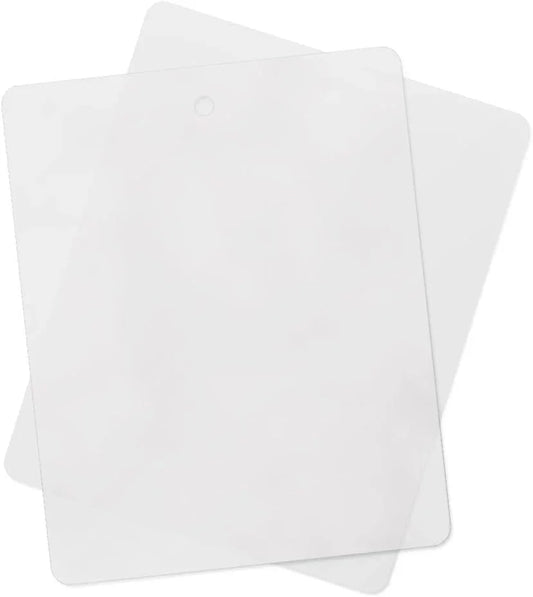 Flexible Plastic Cutting Board Mats (6-Pack) – 12 X 15 Inch, Thin 0.5Mm Flexible Mats for Craft, Shelf Liner & General Use