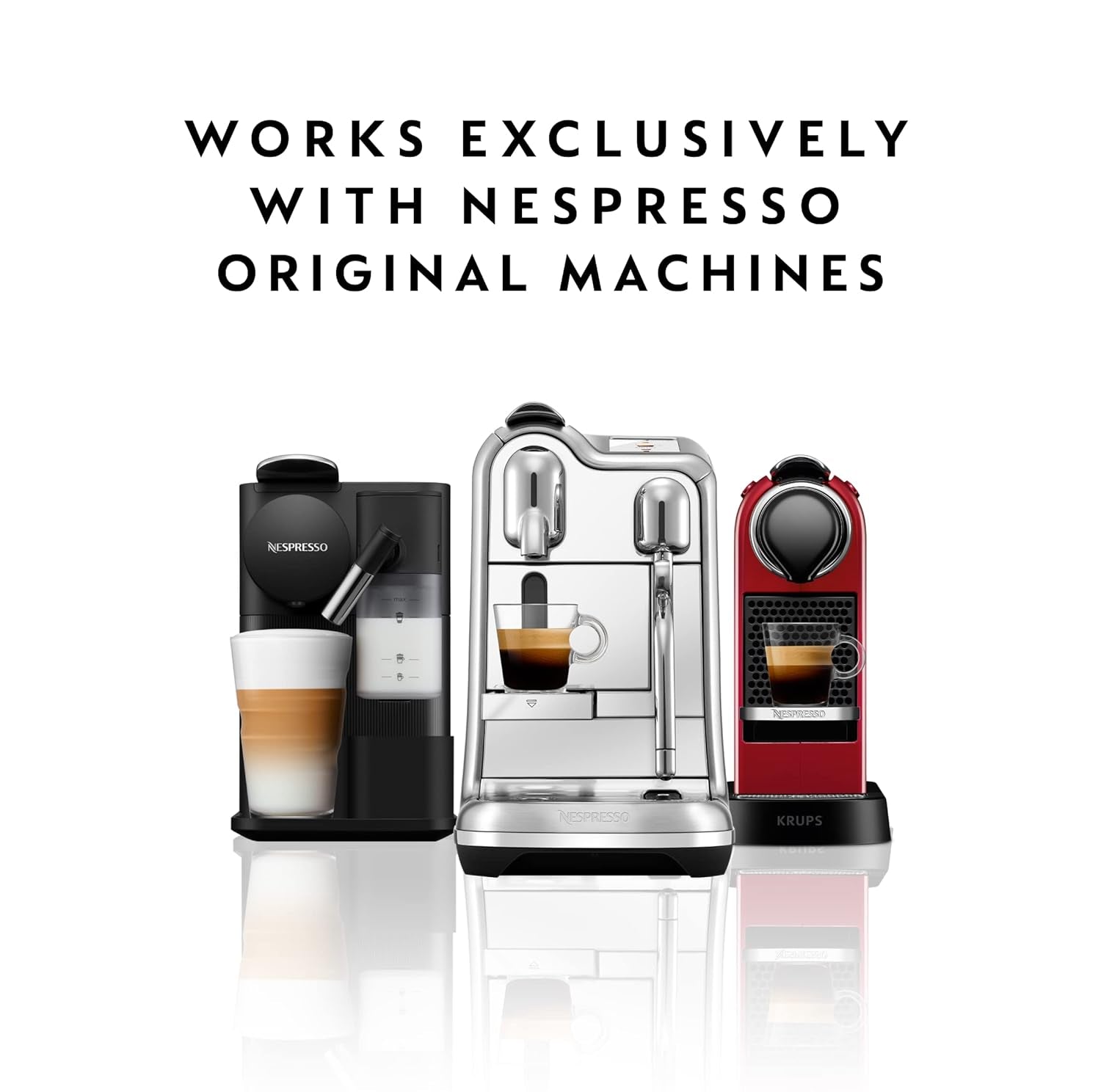 Capsules Original Line, Ispirazione Favorites Variety Pack, Medium & Dark Roast Espresso Coffee, 50 Count Coffee Pods