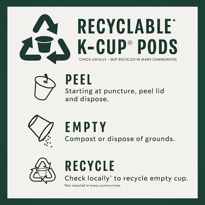 K-Cup Coffee Pods, Dark Roast Hot or Iced Coffee, French Roast, 96 Keurig Pods