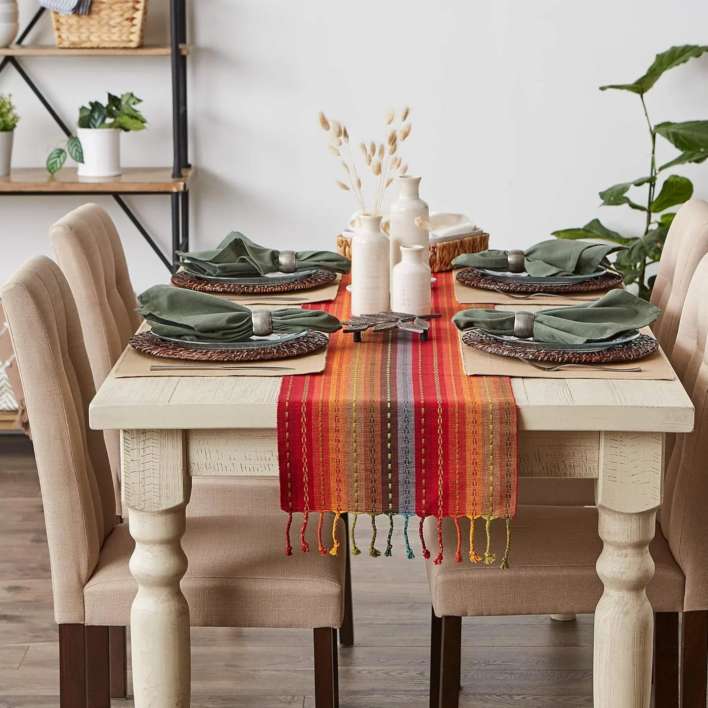 Southwest Collection Tabletop, Table Runner, Spice, "Table Runner, 14X72"""