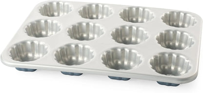 Formed Mini Bundt, 12 Cavity Cupcake, Twilight Blue