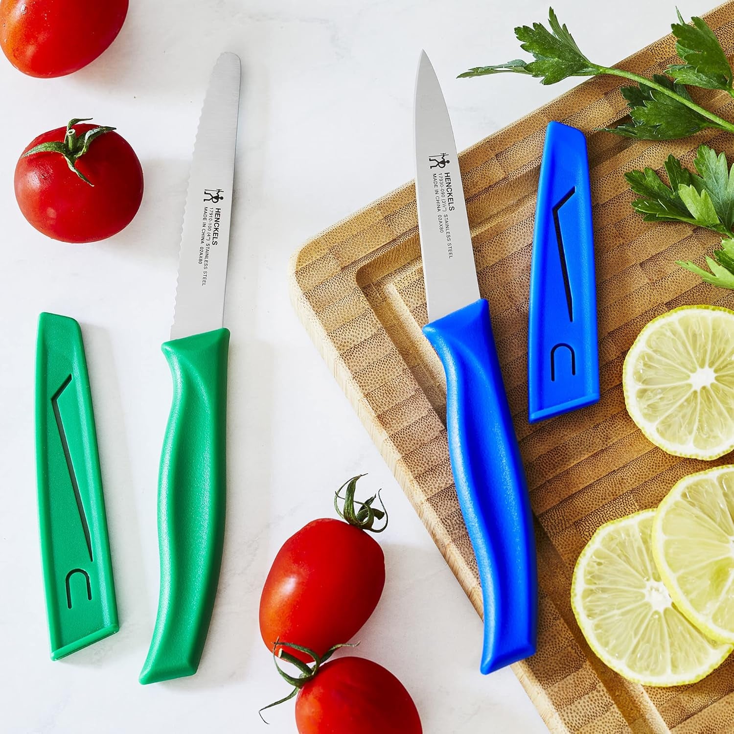 2-Pc Utility Knife Set, Stainless Steel