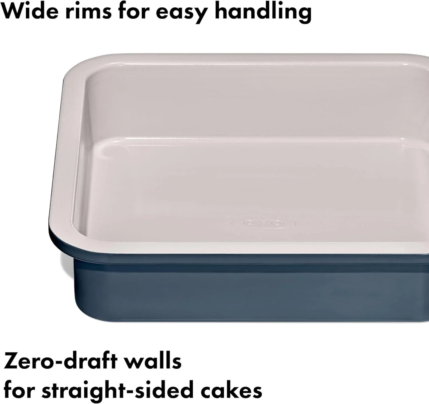 Good Grips Non-Stick Pro Ceramic Coated Metal Bakeware 9” Square Cake Pan – Storm Blue