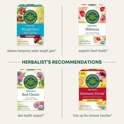 Organic, Dandelion Leaf & Root - Dandelion Root Tea, Supports Normal Detox + Digestion - Kosher, Non-Gmo, Caffeine-Free, Compostable - 16 Tea Bags