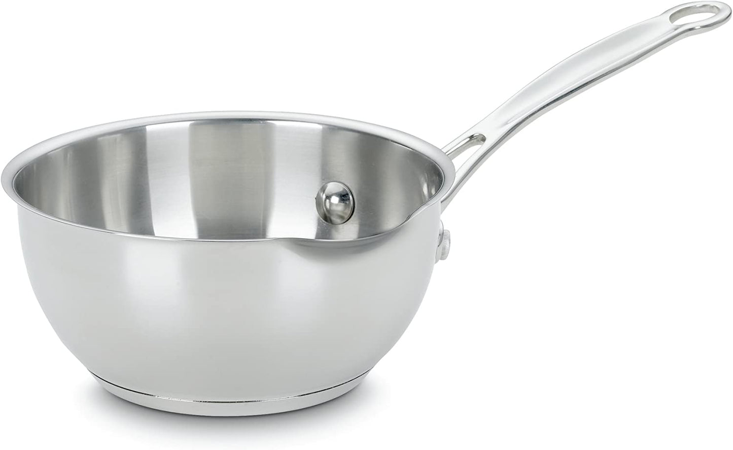 735-16OP Chef'S Classic Stainless 1-Quart Pour Saucier,Silver