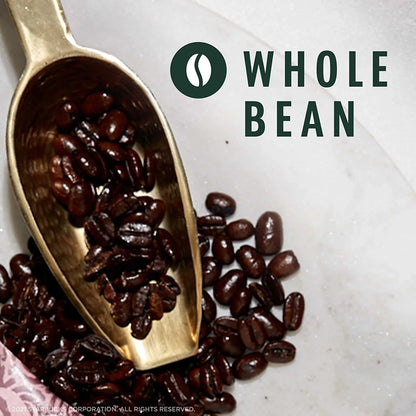 Whole Bean Coffee, Dark Roast Coffee, Espresso Roast, 100% Arabica, 1 Bag (18 Oz)