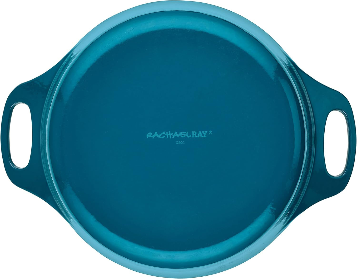 Enameled Cast Iron Dutch Oven/Casserole Pot with Lid, 5 Quart, Teal