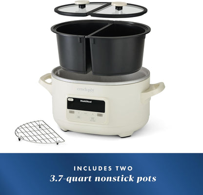 Multimeal Multicooker and Programmable Slow Cooker with Bake Function Oat Milk