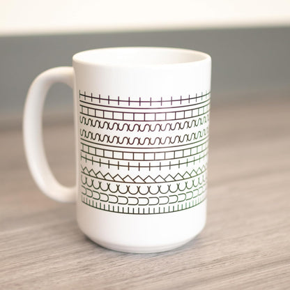 Hidden Message Coffee Mug, 15 Oz Ceramic Funny Coffee Cup, Hidden Message Mug, F This S Cup, Birthday Gag Gifts for Women, Adult White Elephant Gifts, Novelty Items for Adults