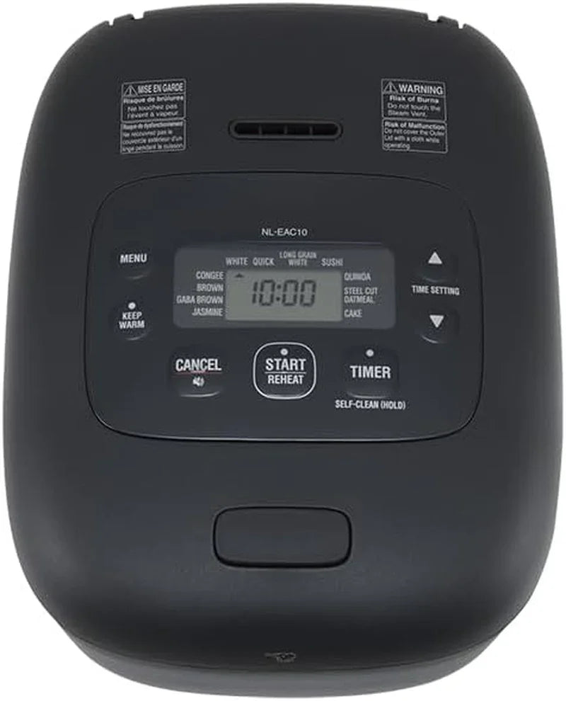 NL-EAC10BA Micom Rice Cooker & Warmer 5.5 Cups, Black